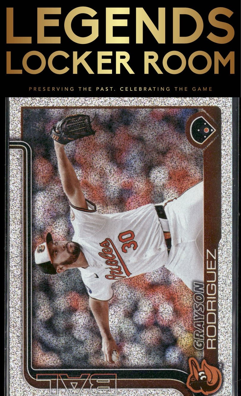 2025 Topps #505 Grayson Rodriguez Sandglitter