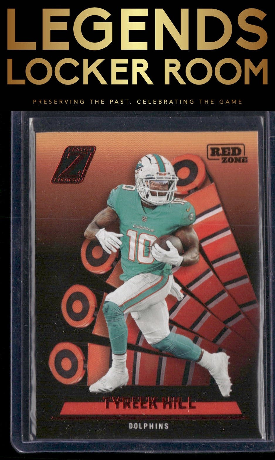 2022 Zenith #7 Tyreek Hill Red Zone