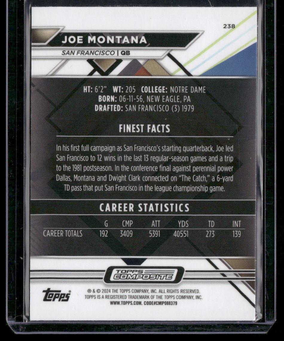2023 Topps Composite #238 Joe Montana
