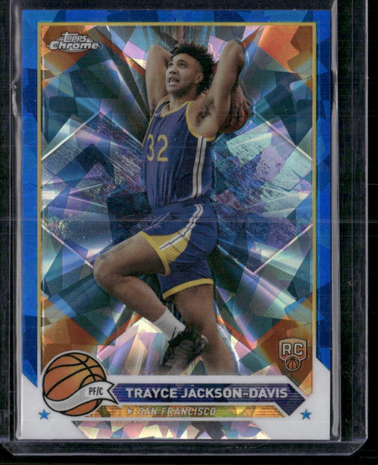 2023-24 Topps Chrome Sapphire #176 Trayce Jackson-Davis