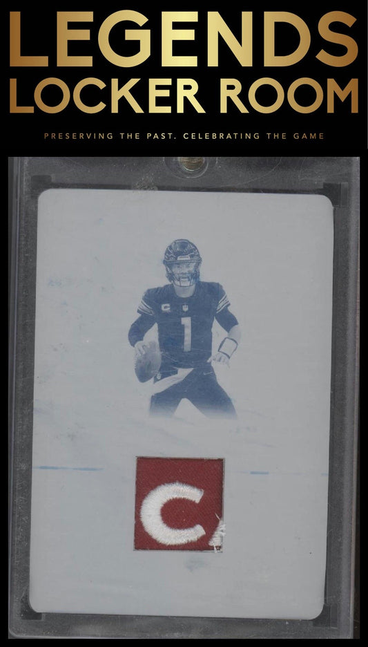 2023 National Treasures Kyler Murray Century Materials Printing Plate 1/1