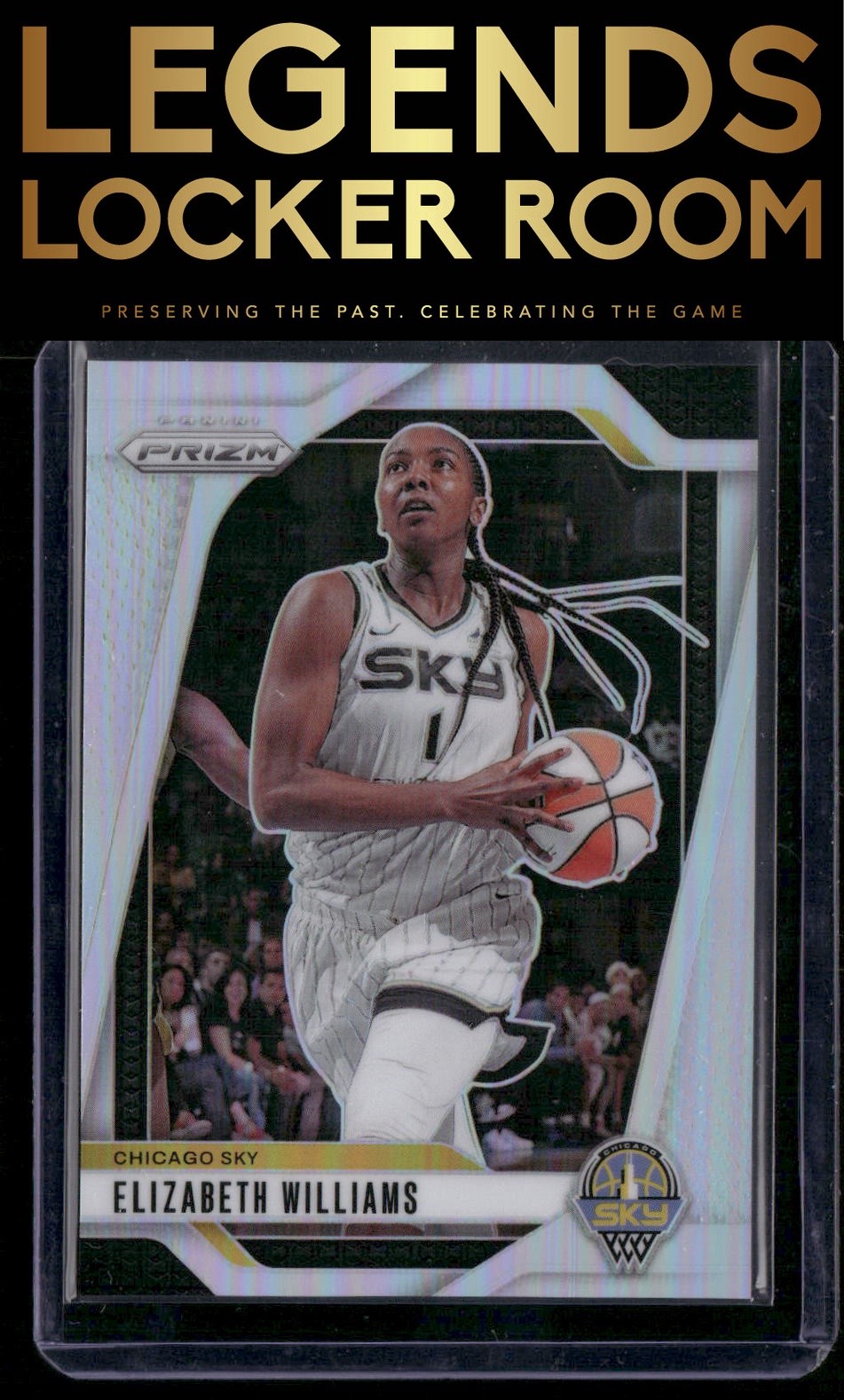 2024 Panini Prizm WNBA #24 Elizabeth Williams Silver Prizms
