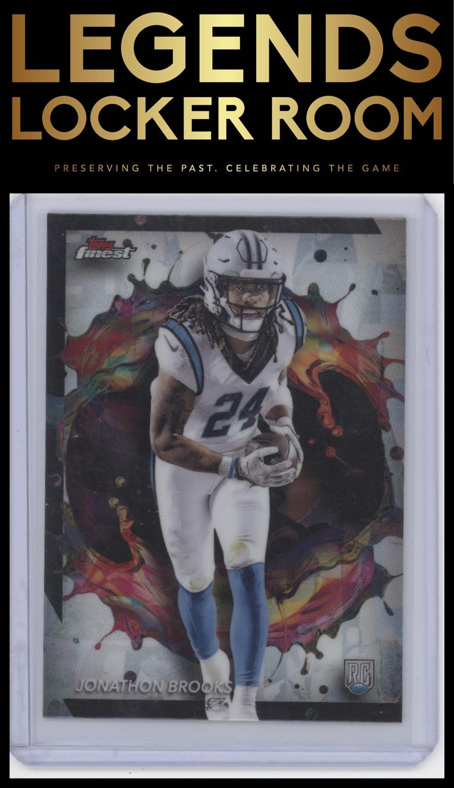 2024 Finest #284 Jonathon Brooks Refractor