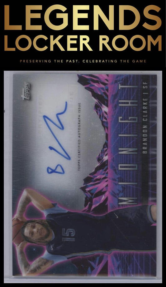 2023-24 Topps Midnight #HS-BC Brandon Clarke Horizon Signatures