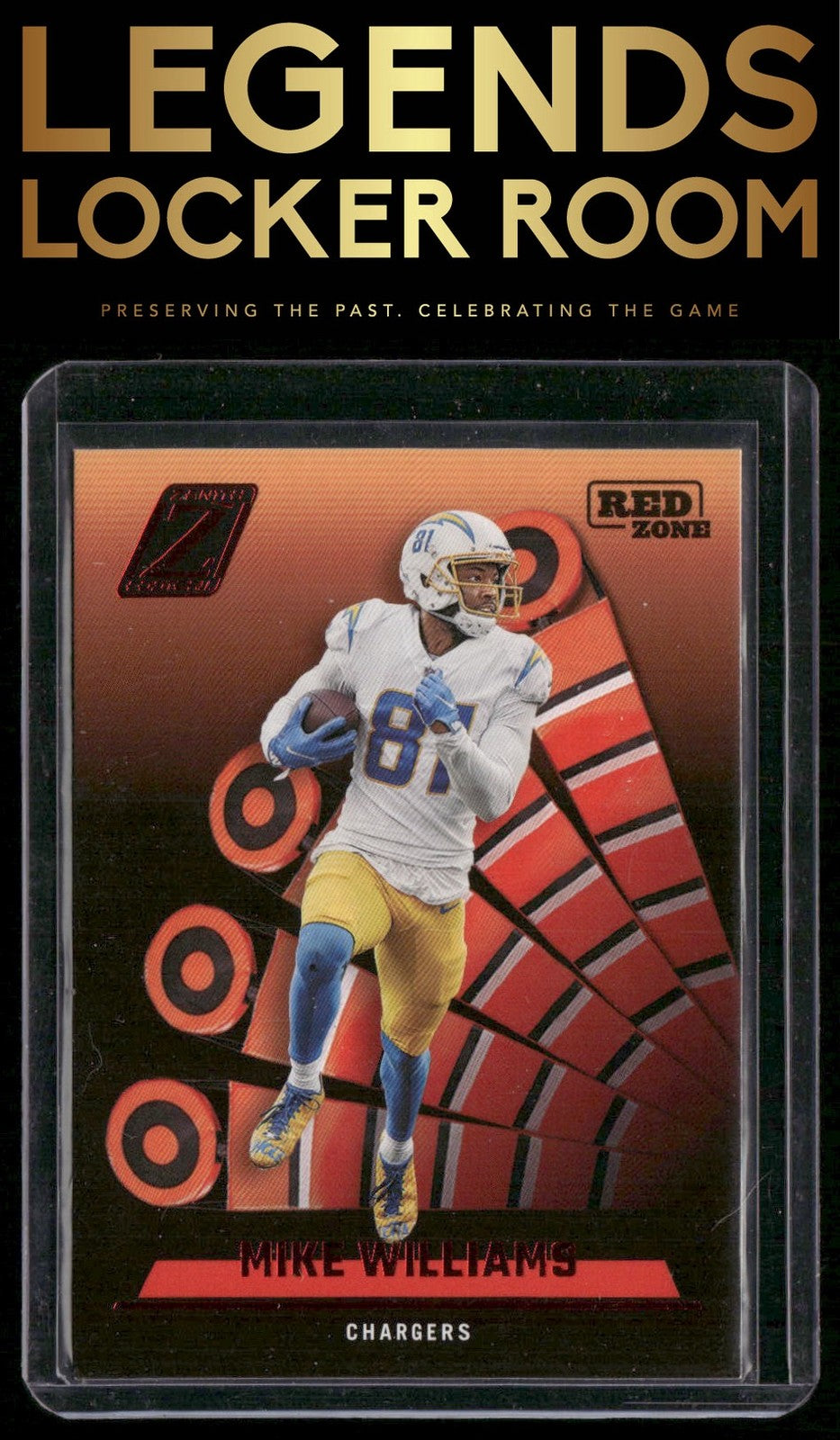 2022 Zenith #88 Mike Williams Red Zone
