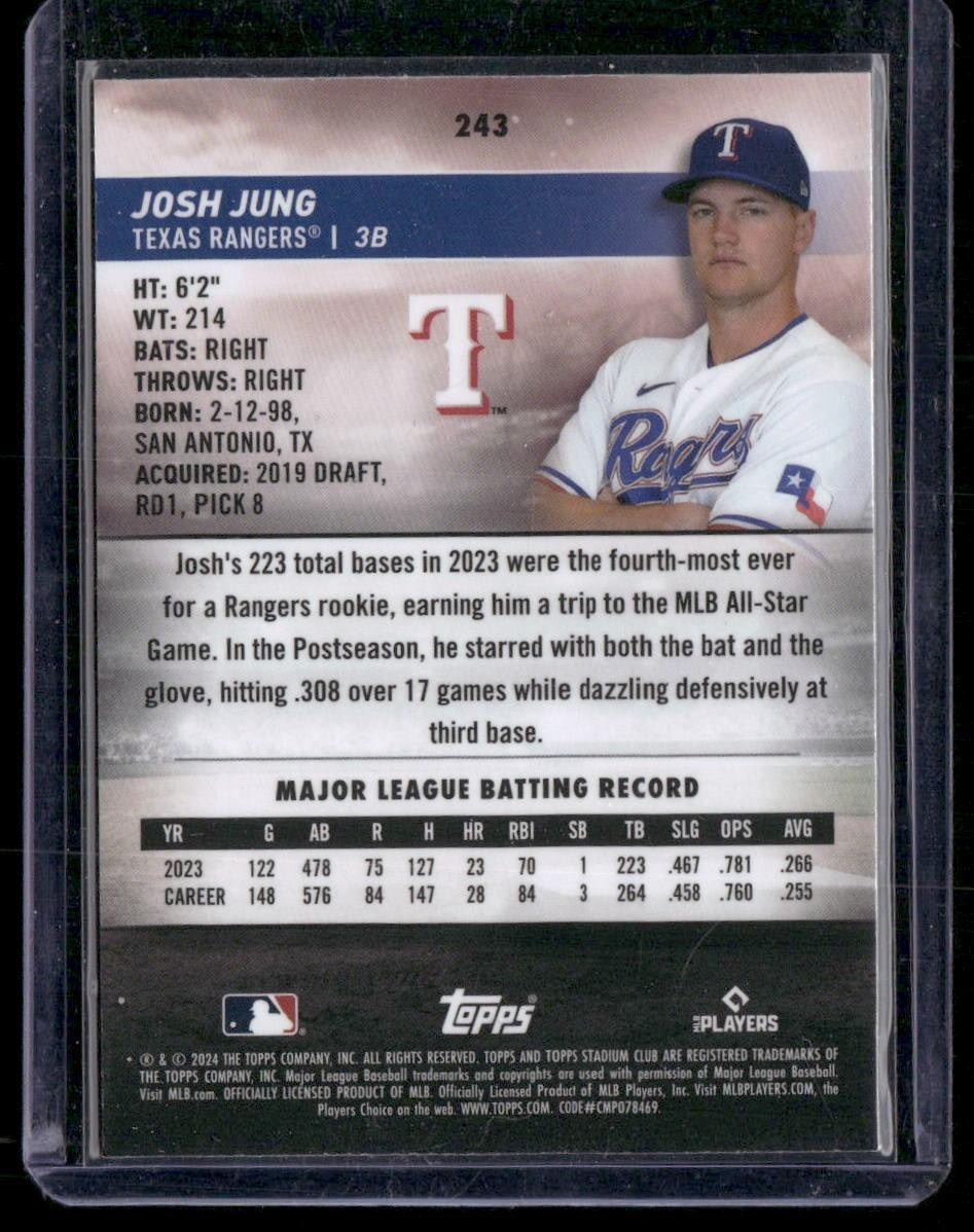 2024 Stadium Club Chrome #243 Josh Jung