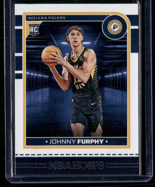 2024-25 Hoops #265 Johnny Furphy