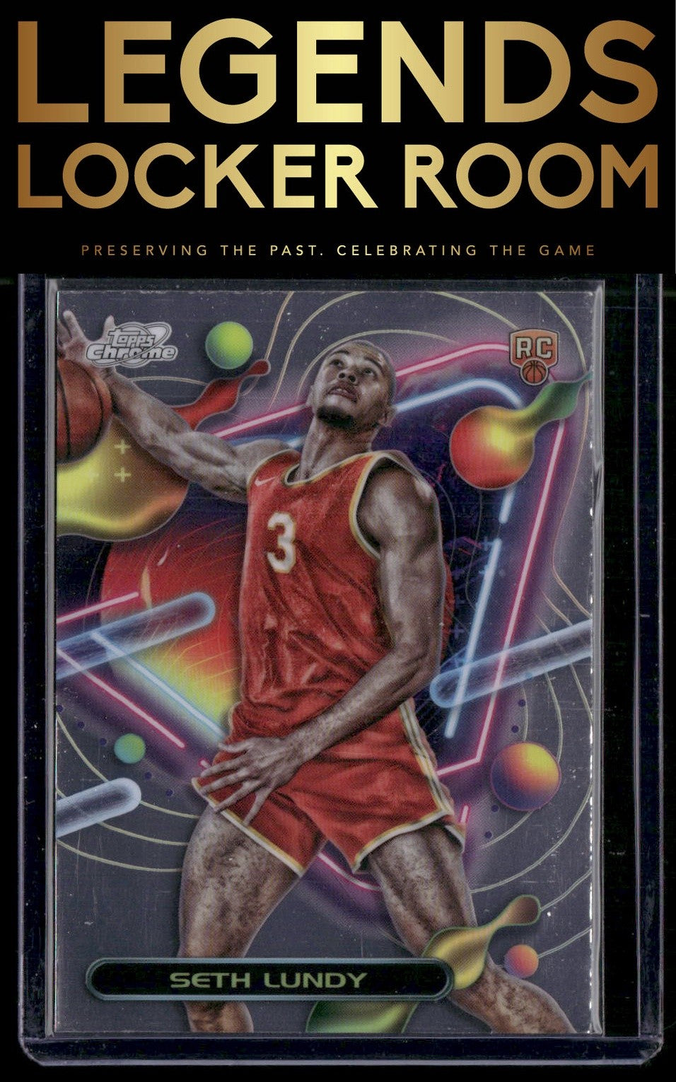 2023-24 Topps Chrome Cosmic #191 Seth Lundy