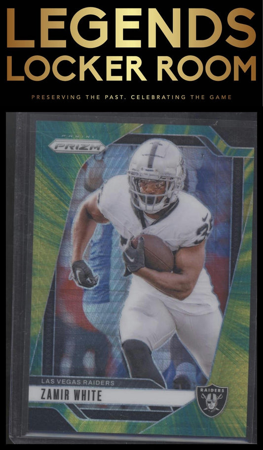 2024 Panini Prizm #149 Zamir White Hyper #/180