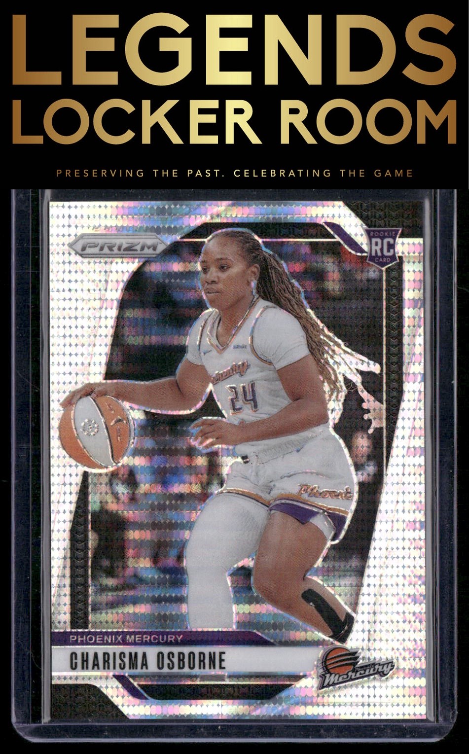 2024 Panini Prizm WNBA #65 Charisma Osborne Pulsar Prizms #/499