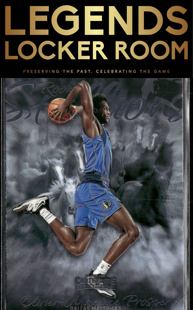 2023-24 Panini Contenders #25 Olivier-Maxence Prosper Rookie Stallions