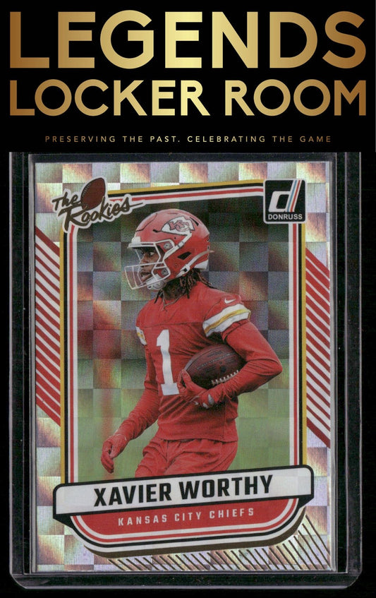 2024 Donruss #TR-40 Xavier Worthy The Rookies
