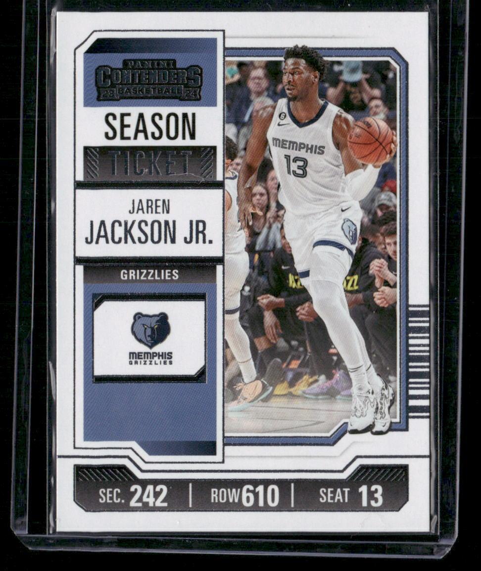 2023-24 Panini Contenders #93 Jaren Jackson Jr. Season Ticket Retail