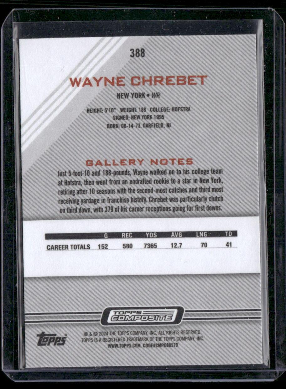 2023 Topps Composite #388 Wayne Chrebet