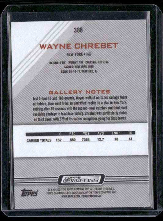2023 Topps Composite #388 Wayne Chrebet