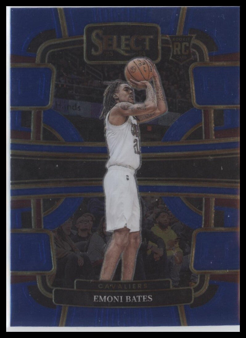 2023-24 Panini Select #67 Emoni Bates Blue (Retail Base)