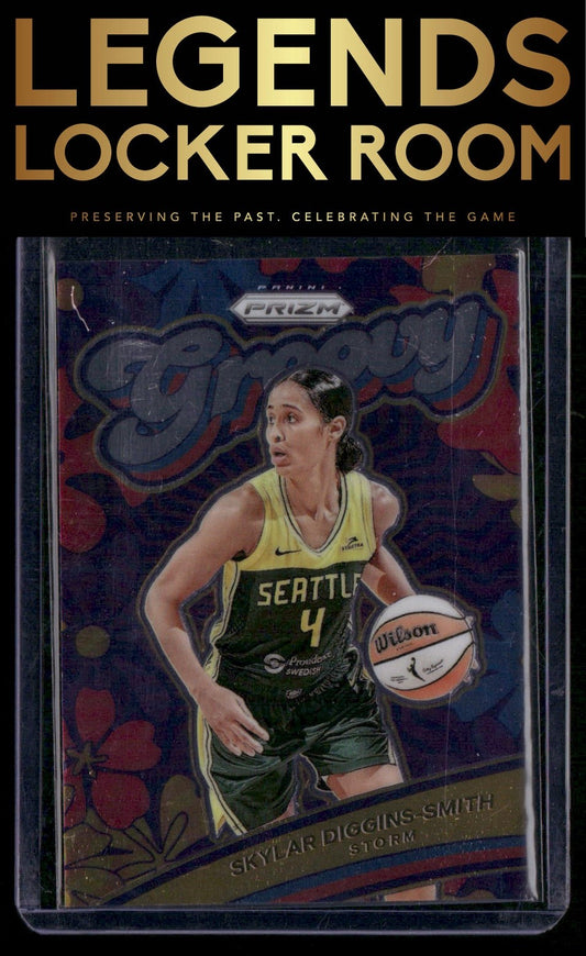 2024 Panini Prizm WNBA #10 Skylar Diggins-Smith Groovy