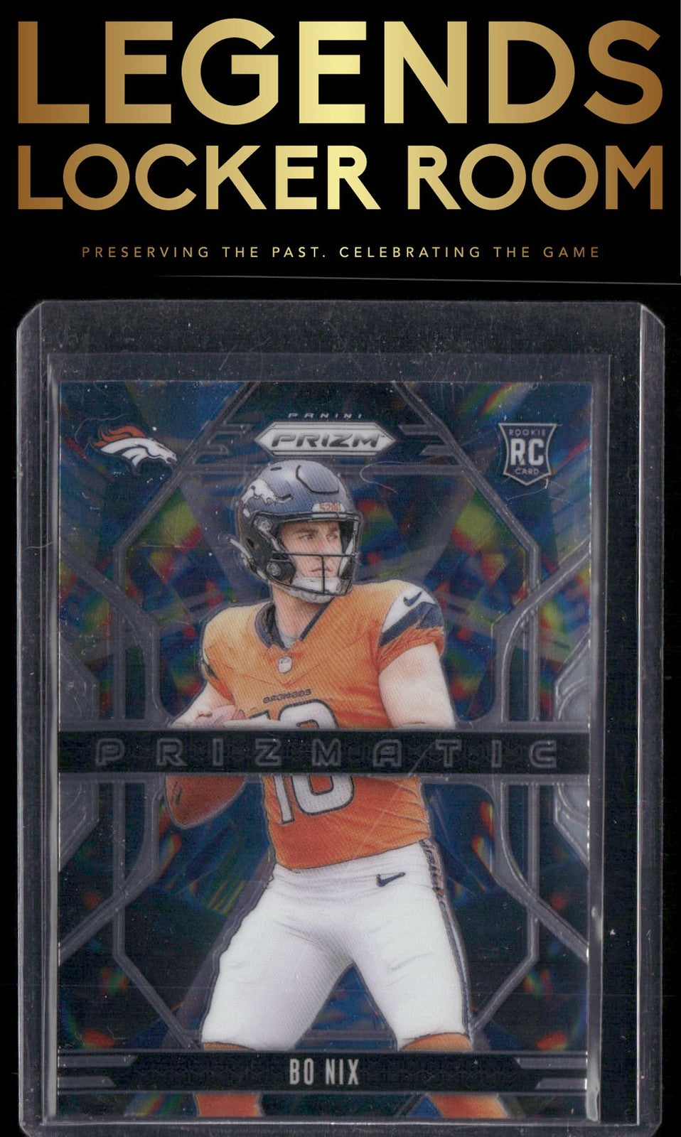 2024 Panini Prizm #11 Bo Nix Prizmatic