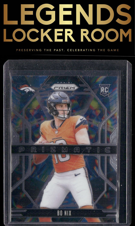 2024 Panini Prizm #11 Bo Nix Prizmatic