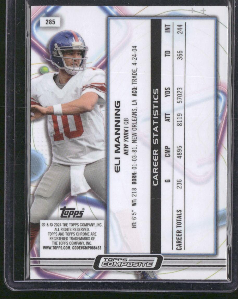 2023 Topps Composite #285 Eli Manning