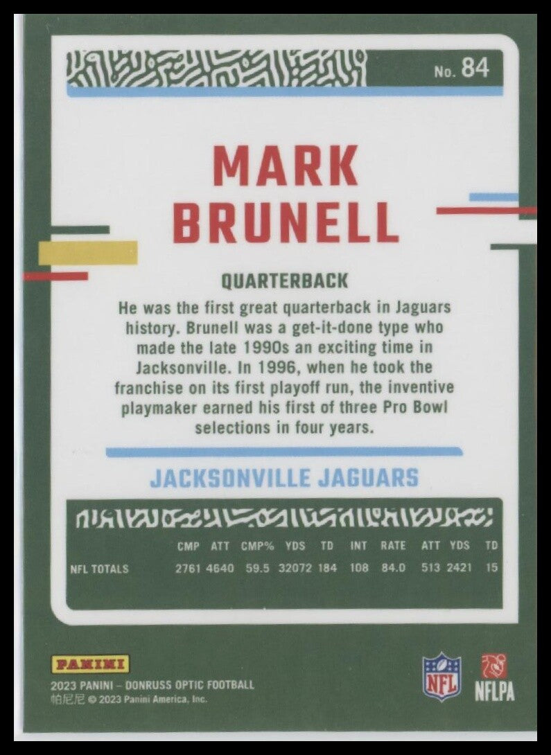 2023 Donruss Optic #84 Mark Brunell
