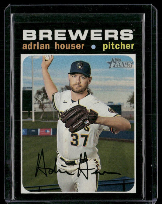 2020 Topps Heritage #648 Adrian Houser