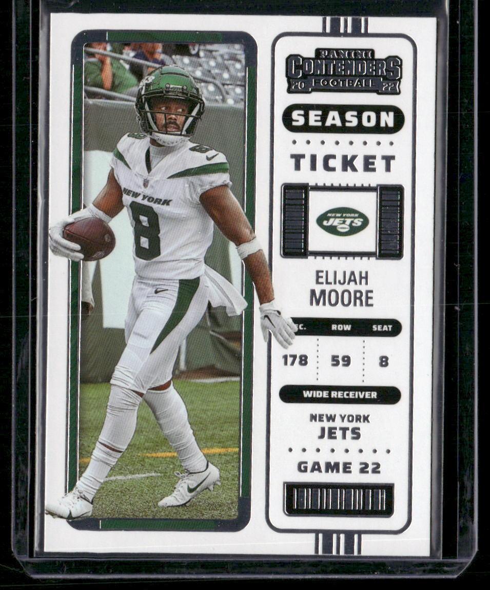 2022 Panini Contenders #91 Elijah Moore
