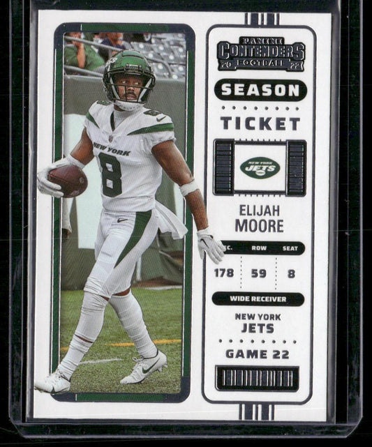 2022 Panini Contenders #91 Elijah Moore