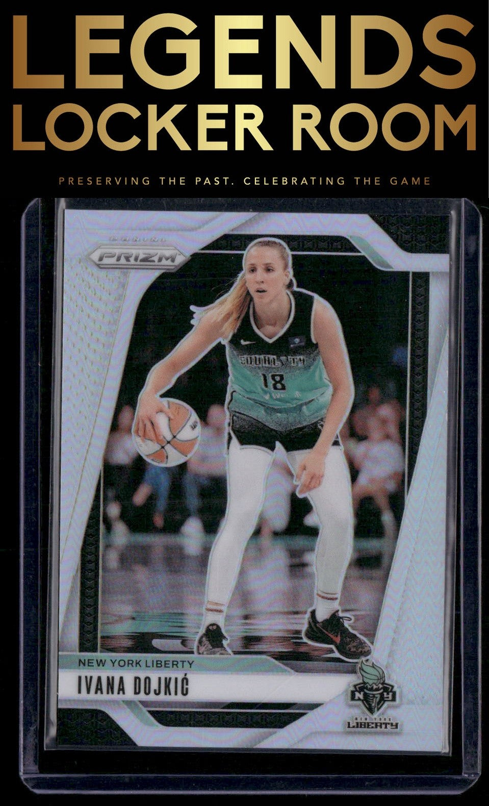 2024 Panini Prizm WNBA #104 Ivana Dojkic Silver Prizms