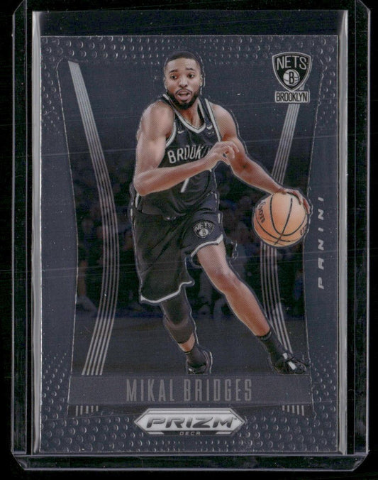 2023-24 Panini Prizm Deca #75 Mikal Bridges