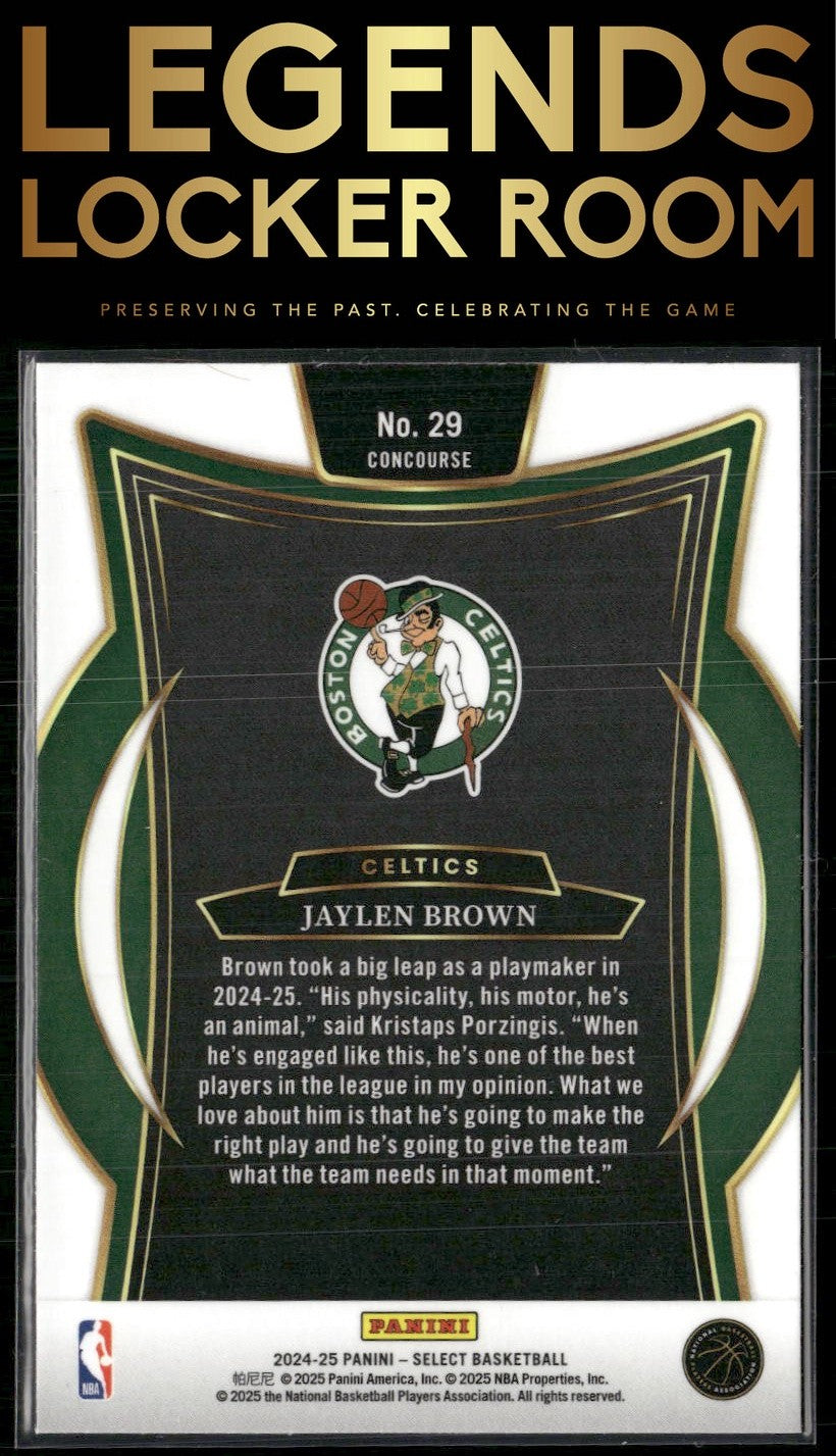 2024-25 Panini Select #29 Jaylen Brown