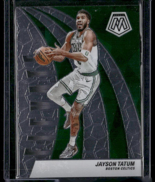 2023-24 Panini Mosaic #3 Jayson Tatum Elevate