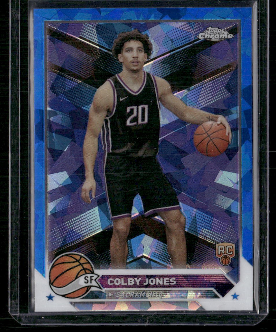 2023-24 Topps Chrome Sapphire #91 Colby Jones