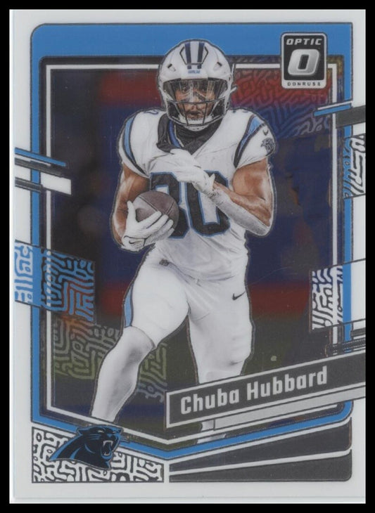 2023 Donruss Optic #27 Chuba Hubbard