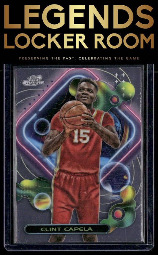 2023-24 Topps Chrome Cosmic #4 Clint Capela