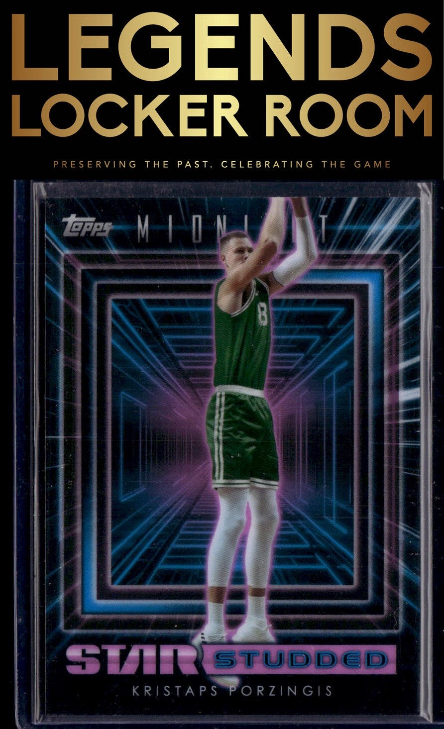 2023-24 Topps Midnight #SS-16 Kristaps Porzingis Star Studded