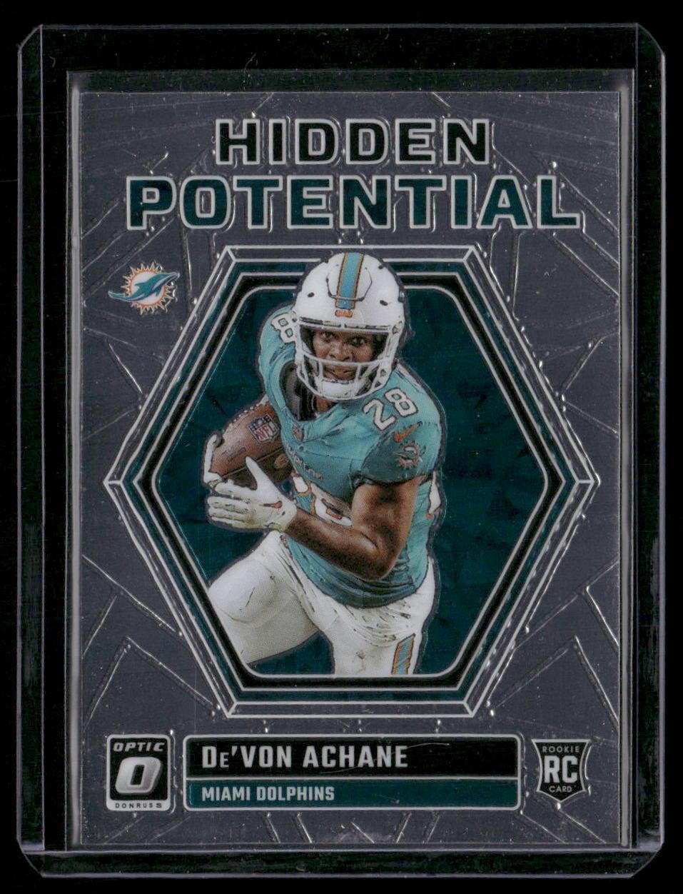 2023 Donruss Optic #HP-DA De'Von Achane Hidden Potential
