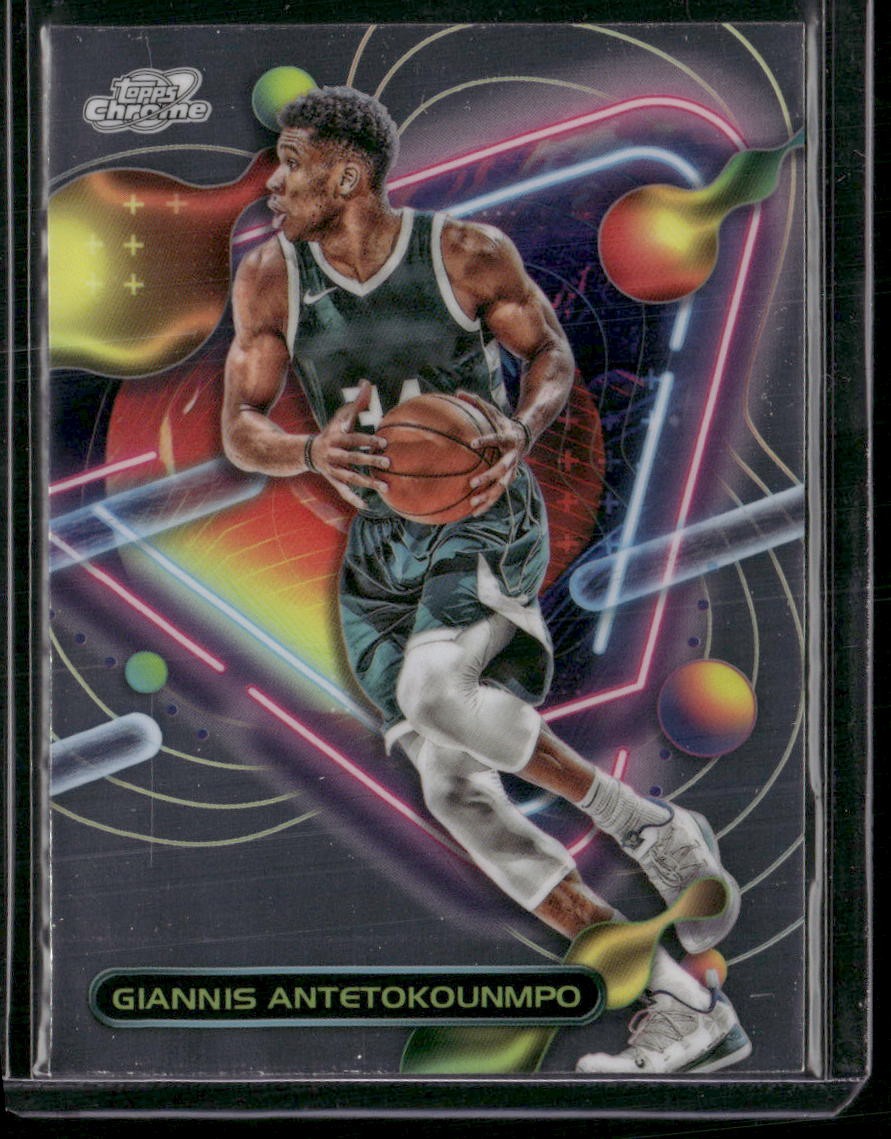 2023-24 Topps Chrome Cosmic #27 Giannis Antetokounmpo