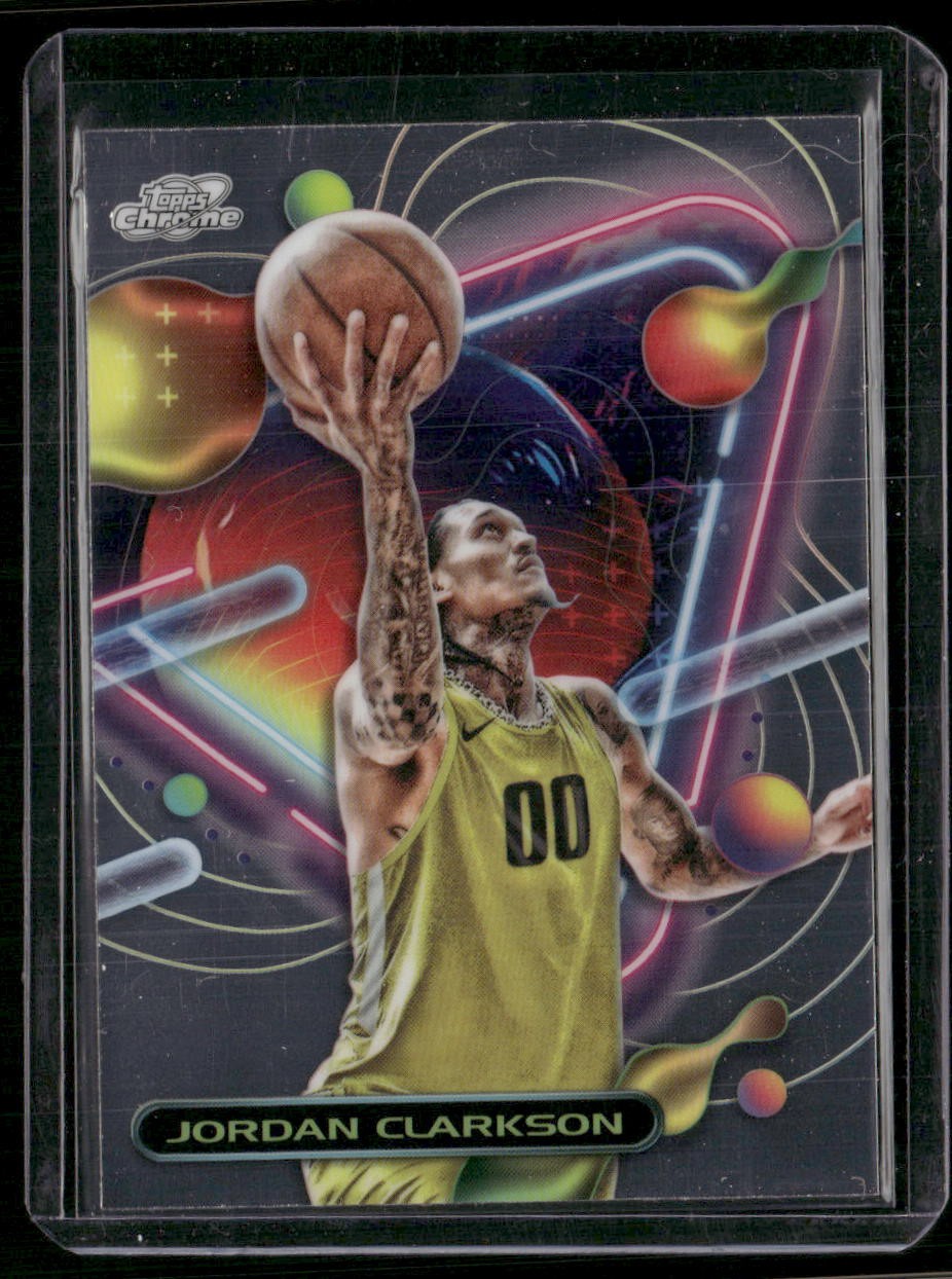 2023-24 Topps Chrome Cosmic #134 Jordan Clarkson