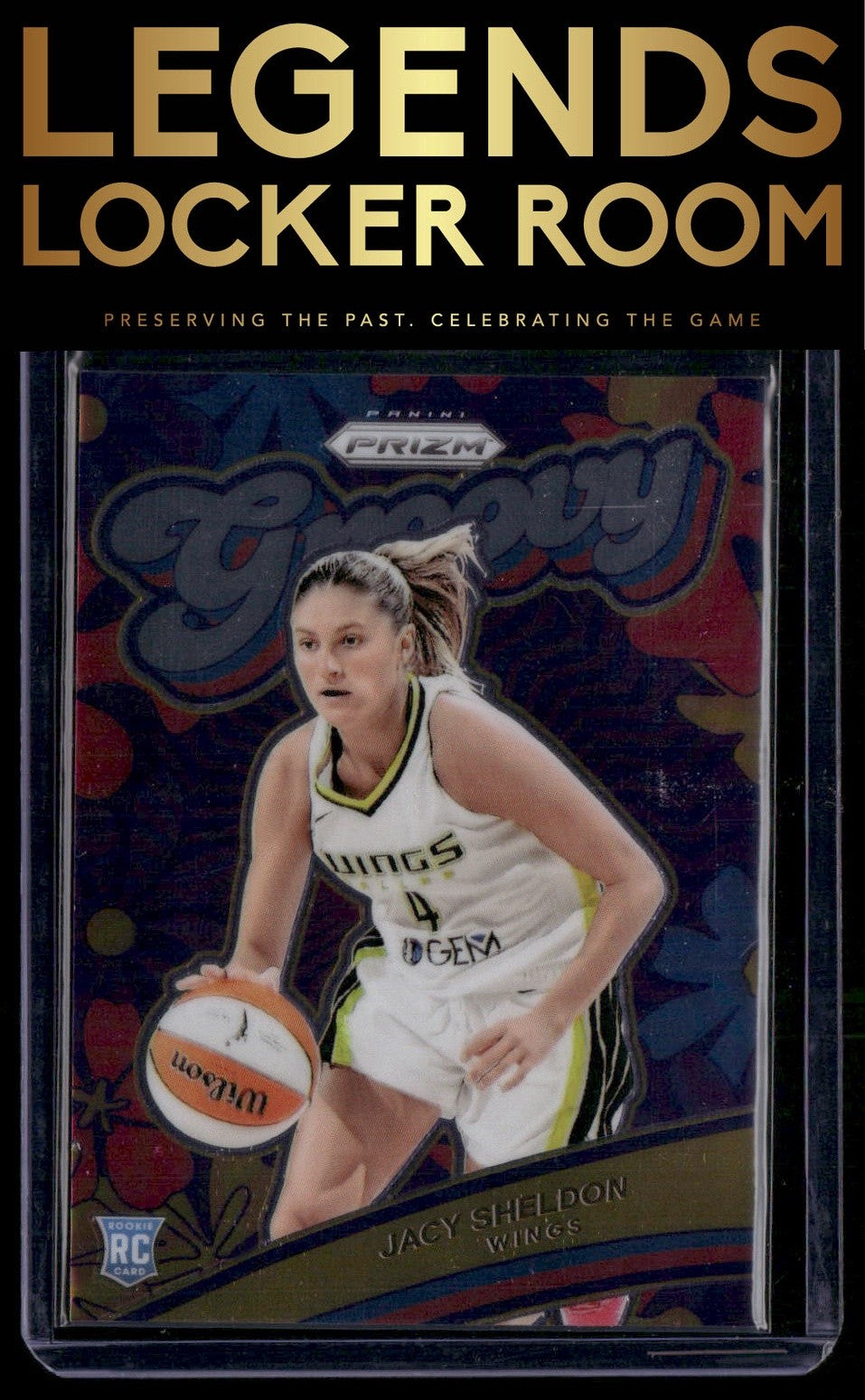 2024 Panini Prizm WNBA #2 Jacy Sheldon Groovy