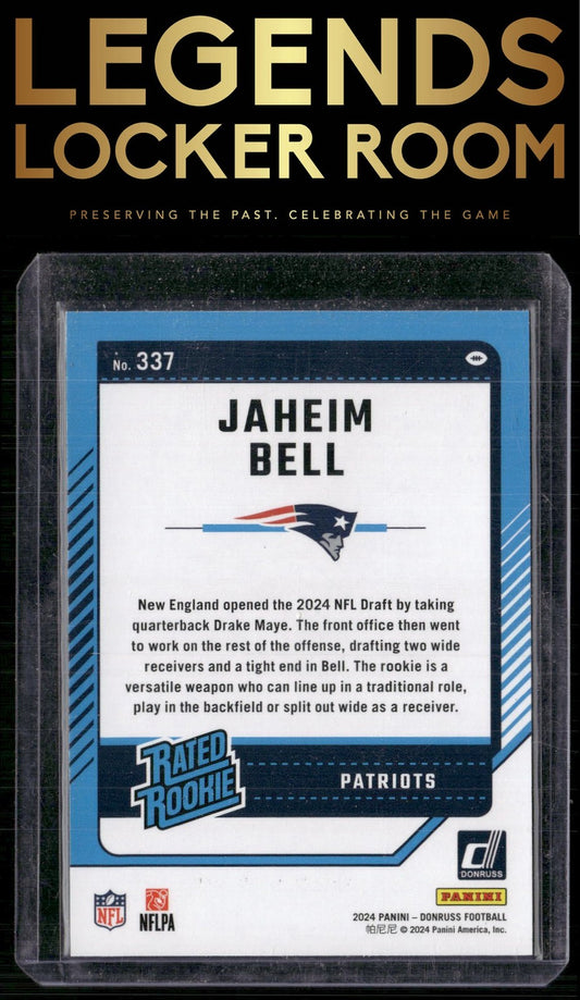 2024 Donruss #337 Jaheim Bell No Name