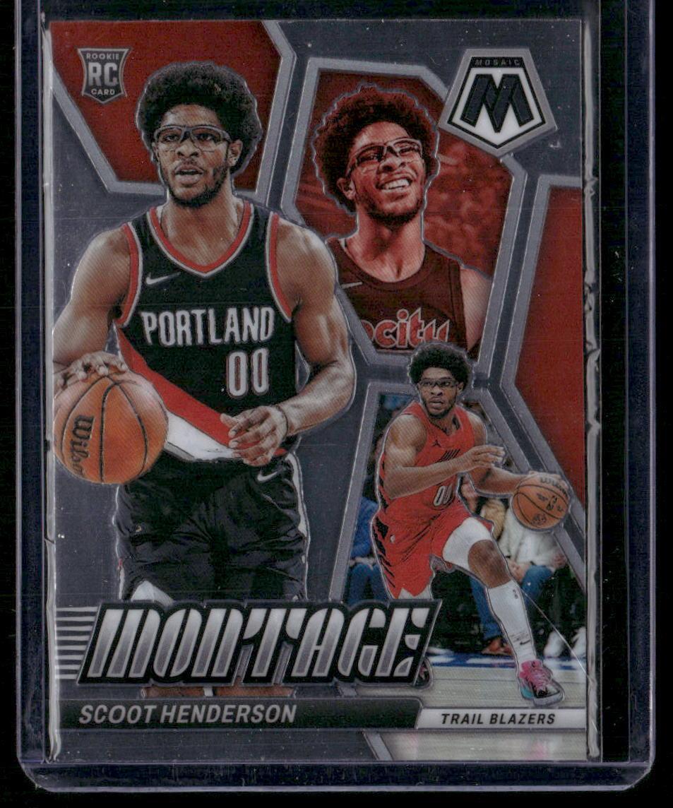 2023-24 Panini Mosaic #22 Scoot Henderson Montage