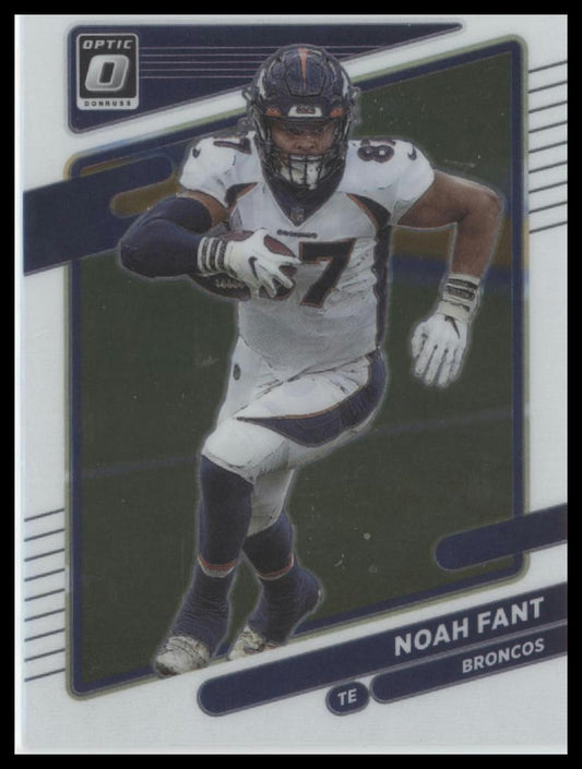 2021 Donruss Optic #28 Noah Fant
