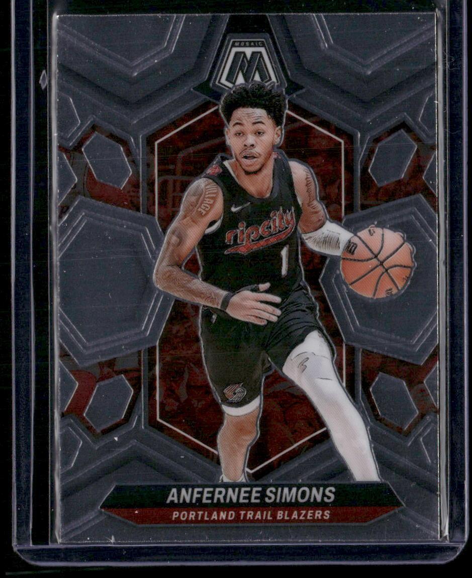2023-24 Panini Mosaic #65 Anfernee Simons