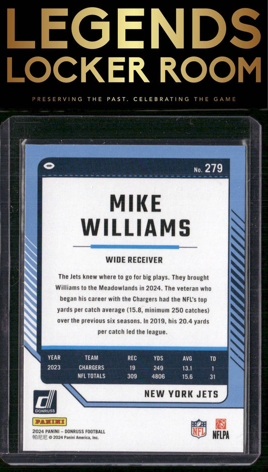 2024 Donruss #279 Mike Williams