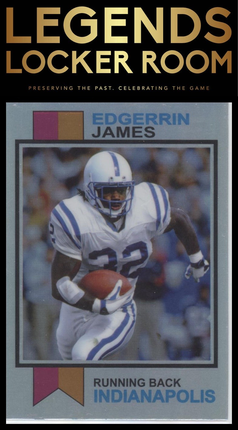 2023 Topps Composite #1973-15 Edgerrin James 1973 Topps Football Refractor