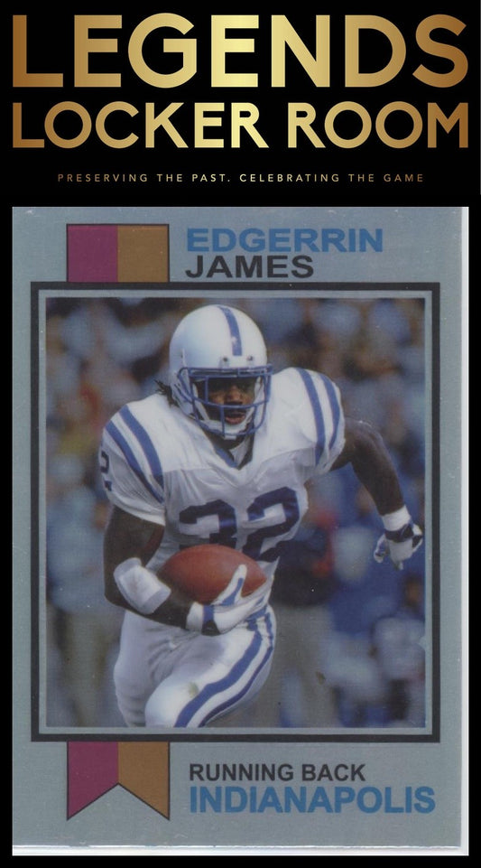 2023 Topps Composite #1973-15 Edgerrin James 1973 Topps Football Refractor