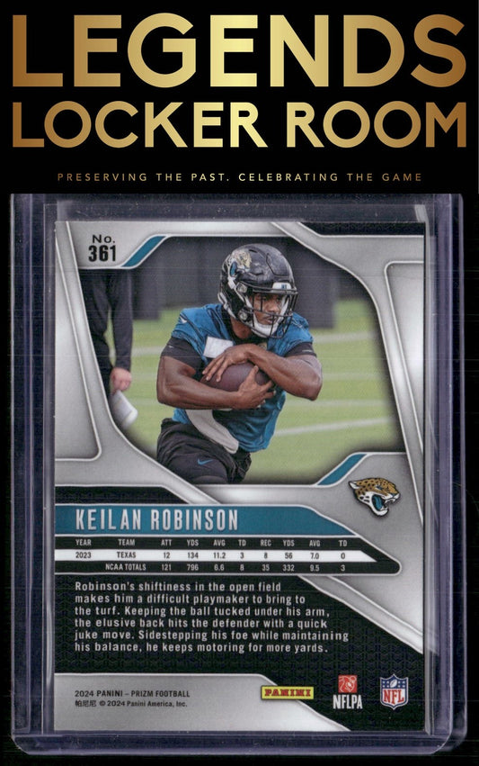 2024 Panini Prizm #314 Brian Thomas Jr.