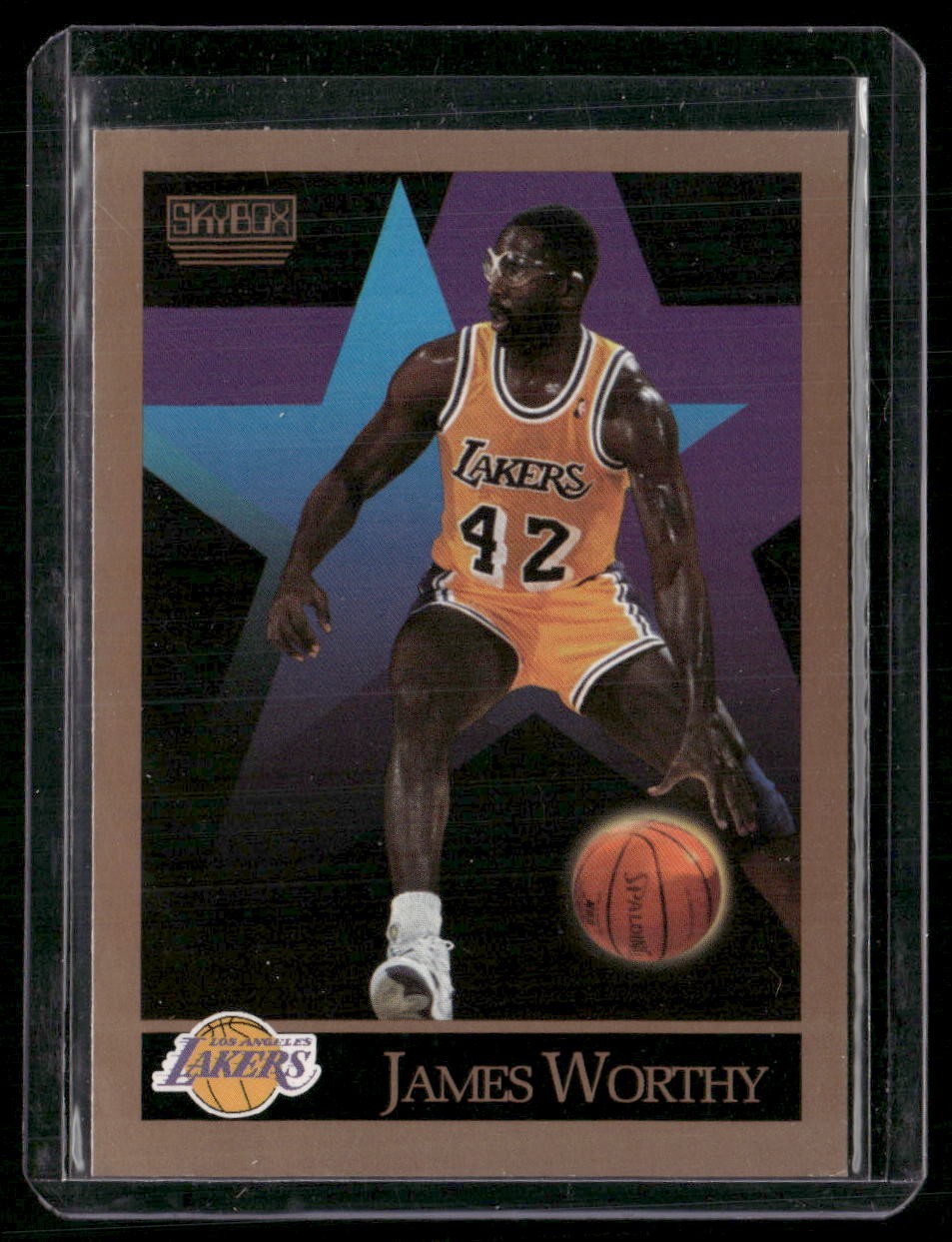 1990-91 SkyBox #143 James Worthy