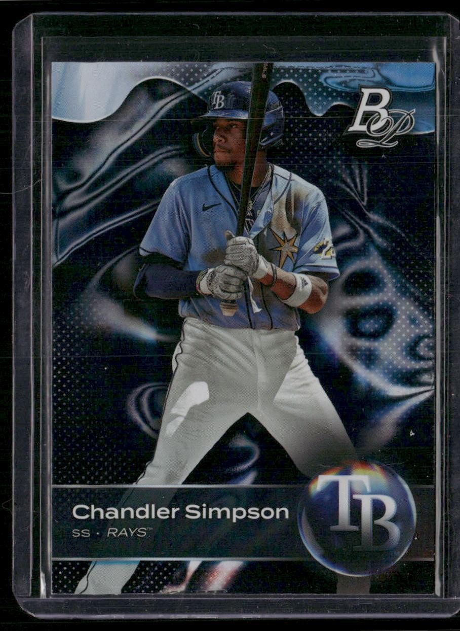 2023 Bowman Platinum #TOP-59 Chandler Simpson Top Prospects